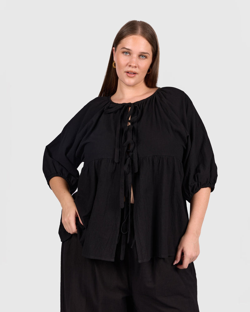 Florence Top | Black