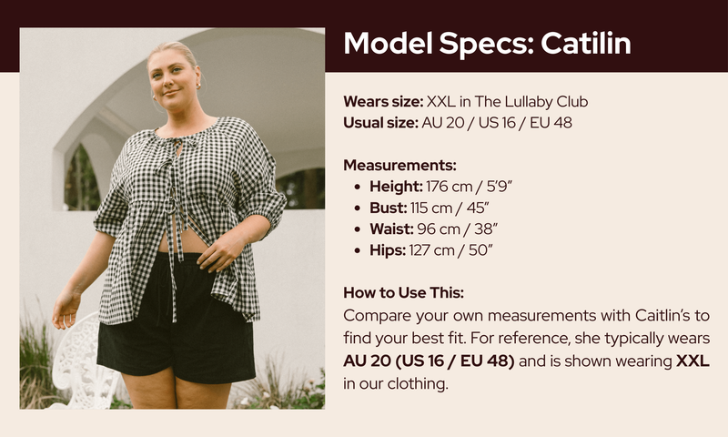 Model fit guide image