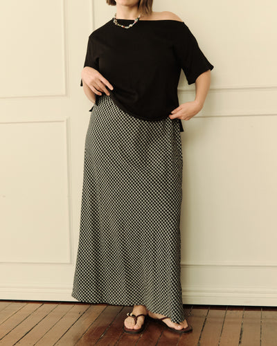 Lacey Skirt | Midnight Gingham