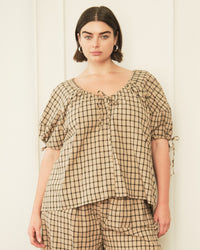 Neutral Gingham