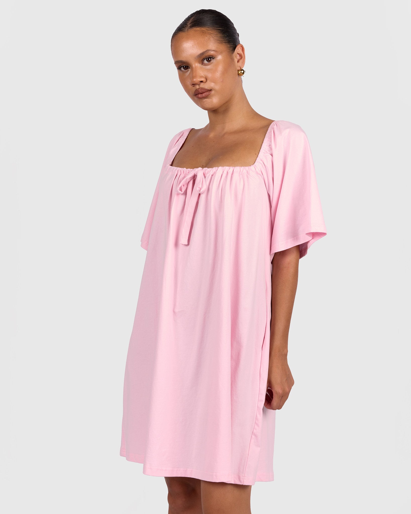 Ocean Nightie in Rosette - Hidden Feeding Access - The Lullaby Club