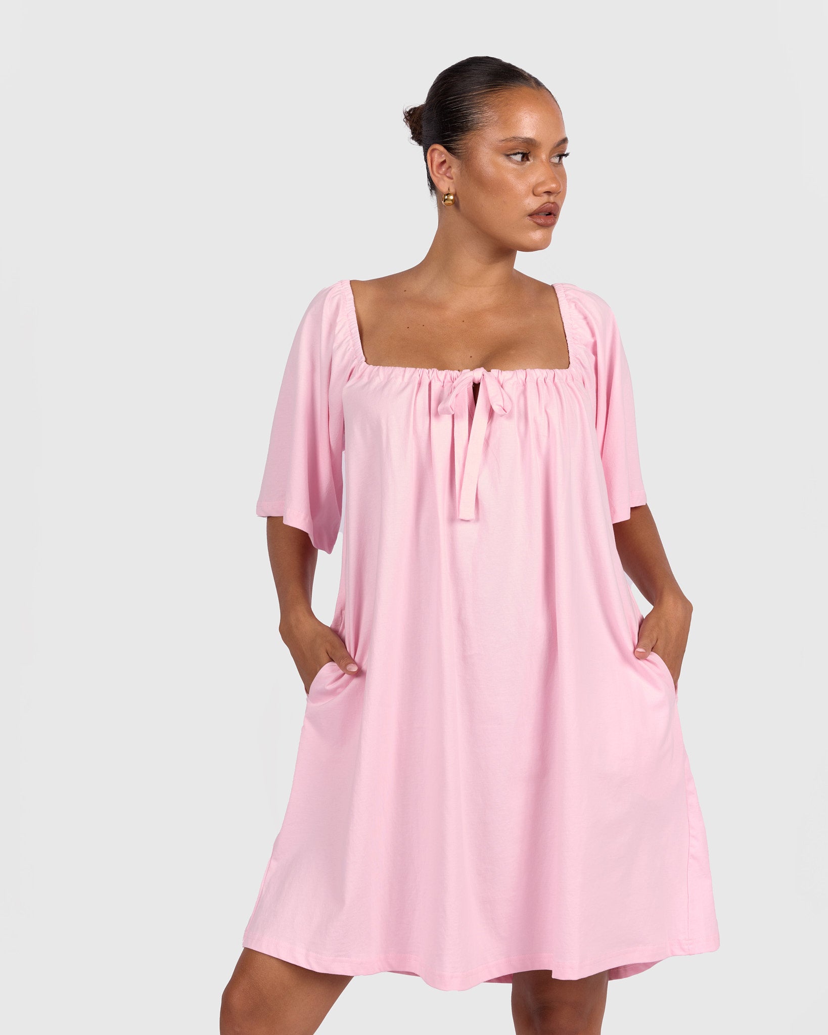 Ocean Nightie in Rosette - Pockets - The Lullaby Club