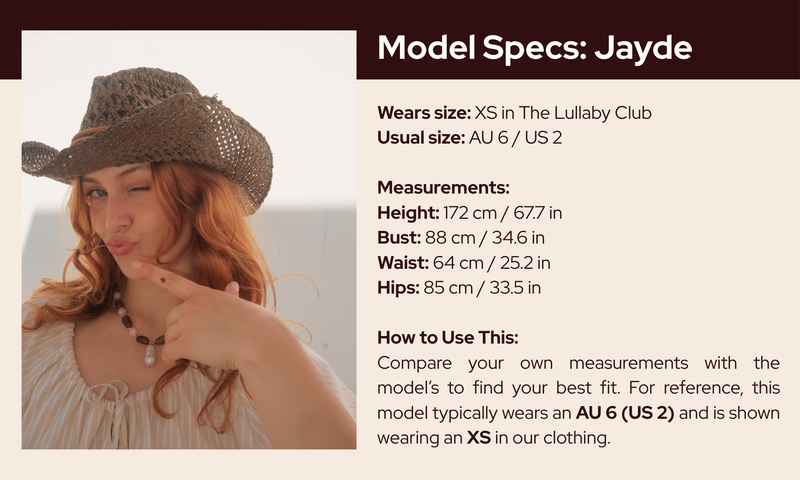 Model fit guide image