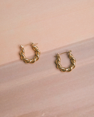 Mimi Hoop Earrings | Gold