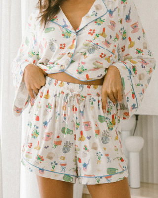 PJ Shorts | Tea Party