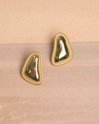 Golden Ripple Earrings