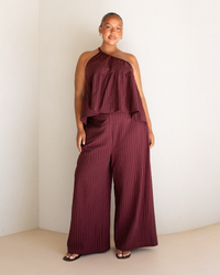 Wine Pinstripe