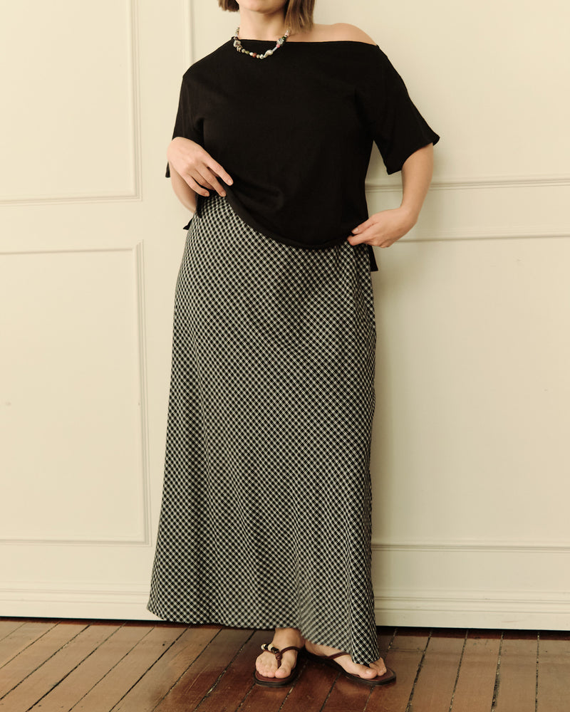 Lacey Skirt | Midnight Gingham