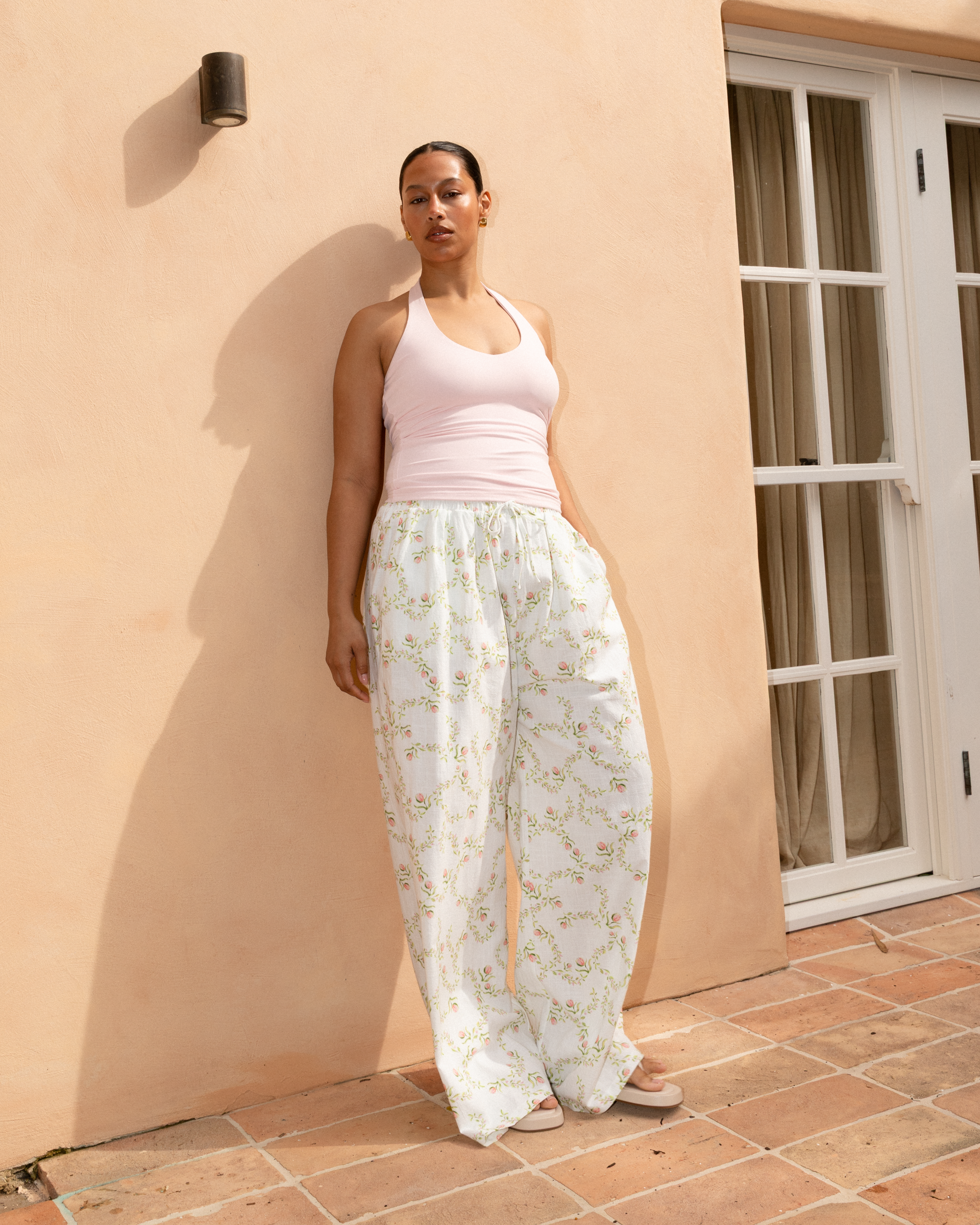 Butter Halter Top in Pink - Size Inclusive Basic AU 6-26 - The Lullaby Club
