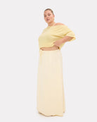 Mia Skirt in Lemon | Extended Size Range | The Lullaby Club