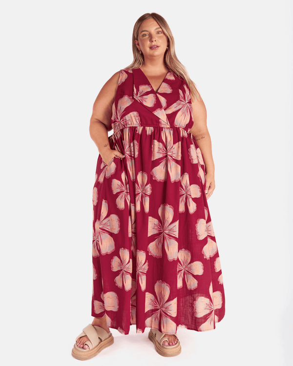 Olivia Maxi | Midnight Bloom