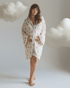 Coquette-inspired cotton nightie – soft and romantic sleepwear for women