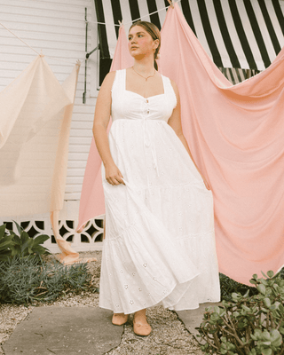 Wendy Maxi Dress | White