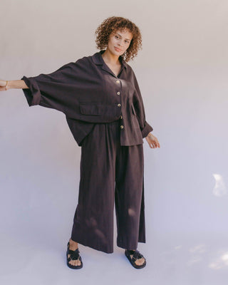 The Lullaby Club_Womens Lounge Pants_Cotton/linen lounge pants