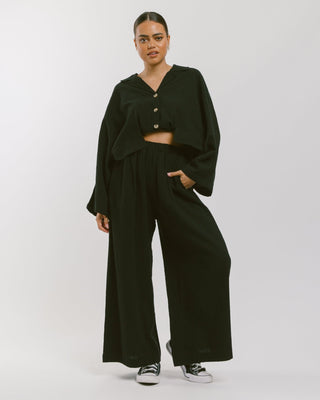 The Lullaby Club_Womens Lounge Pants_Cotton/linen lounge pants